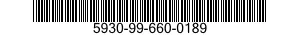 5930-99-660-0189 SWITCH,SUB ASSEMBLY 5930996600189 996600189