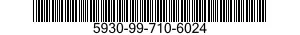 5930-99-710-6024 SWITCH, TOGGLE 5930997106024 997106024