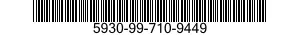 5930-99-710-9449 SWITCH, TOGGLE 5930997109449 997109449