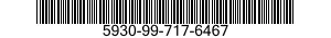 5930-99-717-6467 SWITCH,TOGGLE 5930997176467 997176467