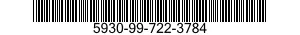 5930-99-722-3784 SWITCH,TOGGLE 5930997223784 997223784