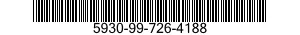 5930-99-726-4188 SWITCH,PUSH 5930997264188 997264188