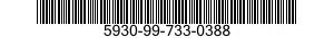 5930-99-733-0388 SWITCH,LOCK,IGNITION 5930997330388 997330388