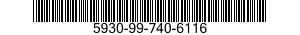5930-99-740-6116  5930997406116 997406116