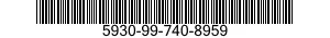 5930-99-740-8959 SWITCH,PUSH 5930997408959 997408959