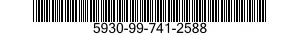 5930-99-741-2588 SWITCH,BOX 5930997412588 997412588