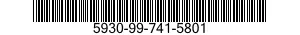 5930-99-741-5801  5930997415801 997415801