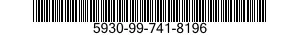 5930-99-741-8196 SWITCH,TOGGLE 5930997418196 997418196