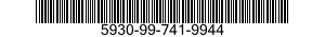 5930-99-741-9944 SWITCH,ROTARY 5930997419944 997419944
