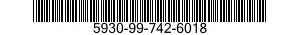 5930-99-742-6018 SWITCH,TOGGLE 5930997426018 997426018