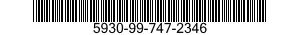 5930-99-747-2346 SWITCH,PUSH 5930997472346 997472346