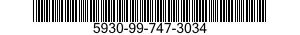 5930-99-747-3034 GUARD,SWITCH 5930997473034 997473034