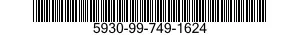 5930-99-749-1624 SWITCH,PUSH 5930997491624 997491624