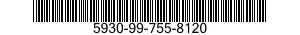5930-99-755-8120 SWITCH,PUSH 5930997558120 997558120