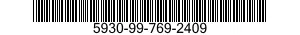 5930-99-769-2409 SWITCH,TOGGLE 5930997692409 997692409