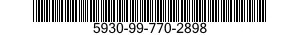 5930-99-770-2898 SWITCH,PUSH 5930997702898 997702898