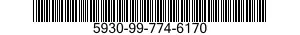 5930-99-774-6170 SWITCH,INTERLOCK 5930997746170 997746170
