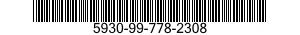 5930-99-778-2308 SWITCH ASSEMBLY 5930997782308 997782308