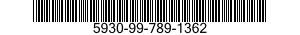 5930-99-789-1362 SWITCH,PUSH 5930997891362 997891362