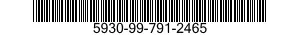 5930-99-791-2465  5930997912465 997912465