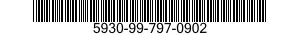 5930-99-797-0902 SWITCH,SENSITIVE 5930997970902 997970902