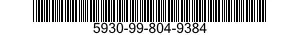 5930-99-804-9384 ROTOR,ELECTRICAL SWITCH 5930998049384 998049384