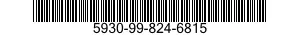 5930-99-824-6815 SWITCH ASSEMBLY 5930998246815 998246815