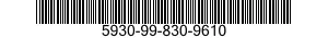 5930-99-830-9610 SWITCH,ROTARY 5930998309610 998309610