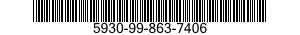 5930-99-863-7406 ARM,SWITCH ACTUATOR 5930998637406 998637406