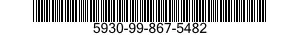 5930-99-867-5482  5930998675482 998675482