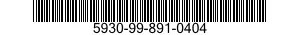 5930-99-891-0404 13A SWITCHED SOCKET 5930998910404 998910404