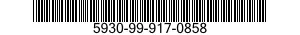 5930-99-917-0858 SWITCH,PUSH 5930999170858 999170858