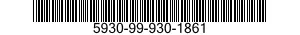 5930-99-930-1861  5930999301861 999301861