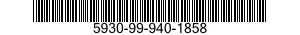5930-99-940-1858  5930999401858 999401858