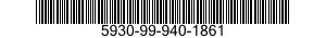 5930-99-940-1861  5930999401861 999401861