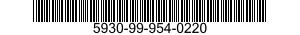 5930-99-954-0220  5930999540220 999540220