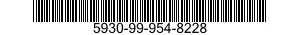 5930-99-954-8228  5930999548228 999548228