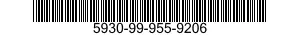 5930-99-955-9206 SWITCH,SENSITIVE 5930999559206 999559206