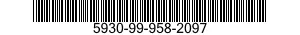 5930-99-958-2097 SWITCH,PUSH 5930999582097 999582097