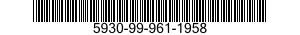 5930-99-961-1958 SWITCH,PUSH 5930999611958 999611958