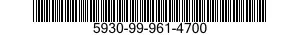 5930-99-961-4700  5930999614700 999614700