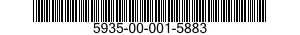 5935-00-001-5883 CONNECTOR,RECEPTACLE,ELECTRICAL 5935000015883 000015883