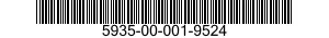 5935-00-001-9524 ADAPTER,CABLE CLAMP TO CONNECTOR 5935000019524 000019524