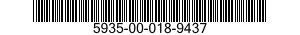 5935-00-018-9437 CONNECTOR,RECEPTACLE,ELECTRICAL 5935000189437 000189437