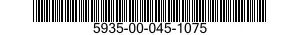 5935-00-045-1075 JACKSCREW,ELECTRICAL CONNECTOR 5935000451075 000451075