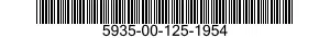 5935-00-125-1954 RETAINER,ELECTRICAL CONNECTOR 5935001251954 001251954