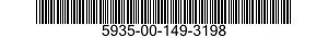 5935-00-149-3198 CONNECTOR,RECEPTACLE,ELECTRICAL 5935001493198 001493198
