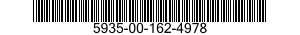 5935-00-162-4978 CONNECTOR,PLUG,ELECTRICAL 5935001624978 001624978