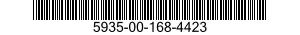 5935-00-168-4423 CONNECTOR,RECEPTACLE,ELECTRICAL 5935001684423 001684423