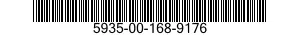 5935-00-168-9176 SOCKET,PLUG-IN ELECTRONIC COMPONENTS 5935001689176 001689176